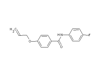 4-(allyloxy)-N-(4-fluorophenyl)benzamide 4-(allyloxy)-N-(4-fluorophenyl)benzamide