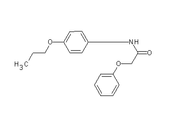 2-phenoxy-N-(4-propoxyphenyl)acetamide 2-phenoxy-N-(4-propoxyphenyl)acetamide