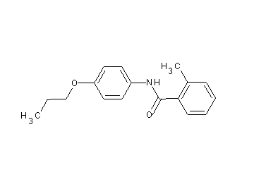 2-methyl-N-(4-propoxyphenyl)benzamide