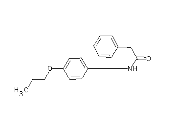 2-phenyl-N-(4-propoxyphenyl)acetamide
