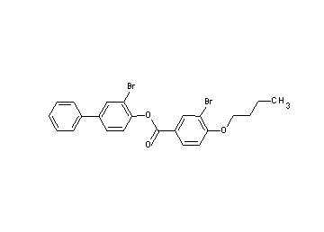 3-bromo-4-biphenylyl 3-bromo-4-butoxybenzoate