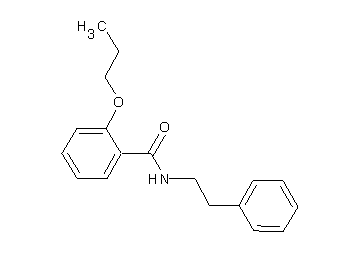 N-(2-phenylethyl)-2-propoxybenzamide - Click Image to Close