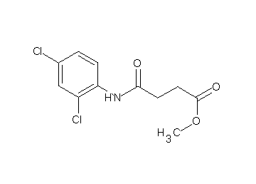 methyl 4-[(2,4-dichlorophenyl)amino]-4-oxobutanoate