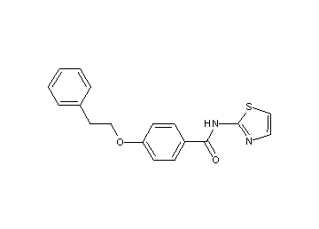 4-(2-phenylethoxy)-N-1,3-thiazol-2-ylbenzamide