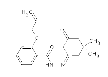 2-(allyloxy)-N'-(3,3-dimethyl-5-oxocyclohexylidene)benzohydrazide