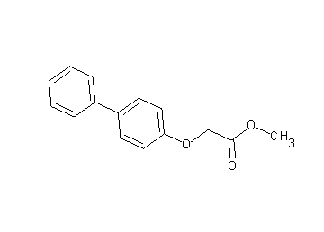 methyl (4-biphenylyloxy)acetate
