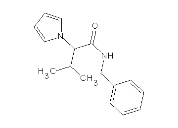 N-benzyl-3-methyl-2-(1H-pyrrol-1-yl)butanamide - Click Image to Close