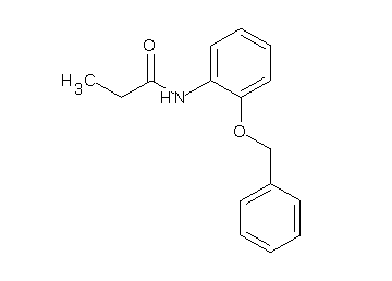 N-[2-(benzyloxy)phenyl]propanamide