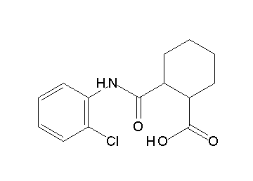 2-{[(2-chlorophenyl)amino]carbonyl}cyclohexanecarboxylic acid