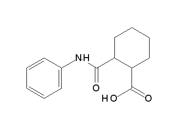 2-(anilinocarbonyl)cyclohexanecarboxylic acid