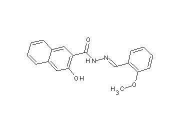 3-hydroxy-N'-(2-methoxybenzylidene)-2-naphthohydrazide