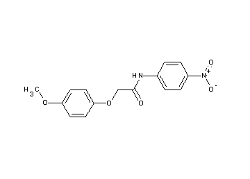 2-(4-methoxyphenoxy)-N-(4-nitrophenyl)acetamide