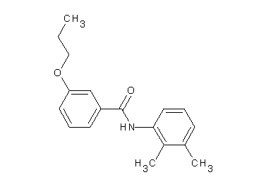 N-(2,3-dimethylphenyl)-3-propoxybenzamide