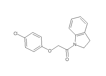 1-[(4-chlorophenoxy)acetyl]indoline