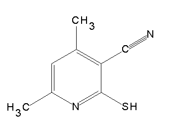 4,6-dimethyl-2-sulfanylnicotinonitrile