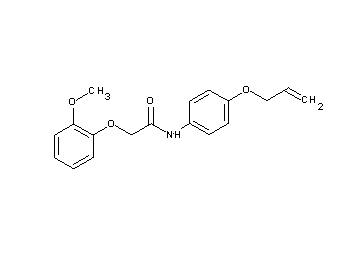 N-[4-(allyloxy)phenyl]-2-(2-methoxyphenoxy)acetamide