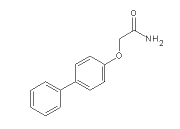 2-(4-biphenylyloxy)acetamide