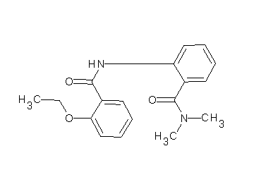 N-{2-[(dimethylamino)carbonyl]phenyl}-2-ethoxybenzamide