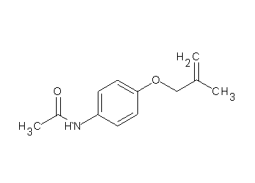 N-{4-[(2-methyl-2-propen-1-yl)oxy]phenyl}acetamide