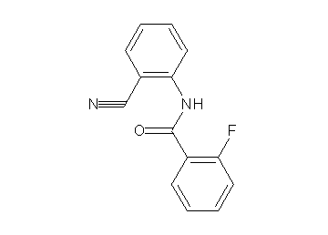 N-(2-cyanophenyl)-2-fluorobenzamide