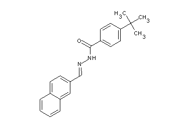 4-tert-butyl-N'-(2-naphthylmethylene)benzohydrazide