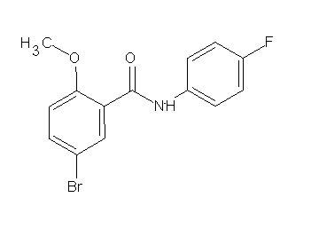 5-bromo-N-(4-fluorophenyl)-2-methoxybenzamide