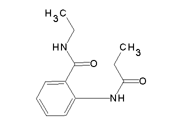 N-ethyl-2-(propionylamino)benzamide