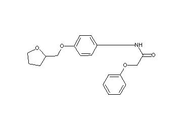 2-phenoxy-N-[4-(tetrahydro-2-furanylmethoxy)phenyl]acetamide
