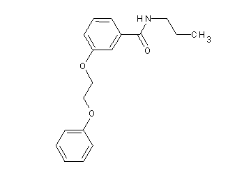3-(2-phenoxyethoxy)-N-propylbenzamide