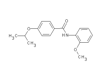 4-isopropoxy-N-(2-methoxyphenyl)benzamide