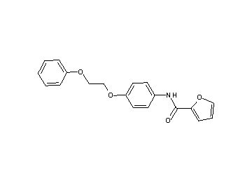N-[4-(2-phenoxyethoxy)phenyl]-2-furamide