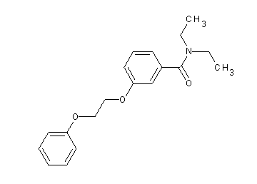 N,N-diethyl-3-(2-phenoxyethoxy)benzamide