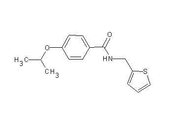 4-isopropoxy-N-(2-thienylmethyl)benzamide