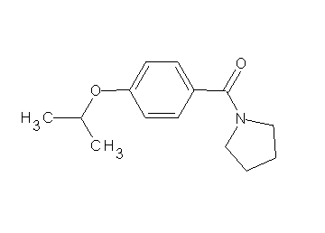 1-(4-isopropoxybenzoyl)pyrrolidine
