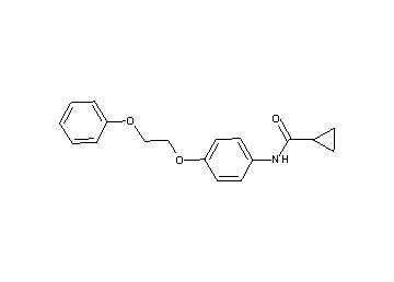 N-[4-(2-phenoxyethoxy)phenyl]cyclopropanecarboxamide
