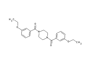 1,4-bis(3-ethoxybenzoyl)piperazine