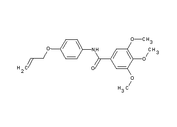 N-[4-(allyloxy)phenyl]-3,4,5-trimethoxybenzamide