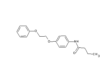 N-[4-(2-phenoxyethoxy)phenyl]butanamide