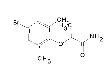 2-(4-bromo-2,6-dimethylphenoxy)propanamide