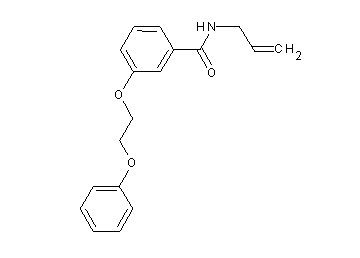N-allyl-3-(2-phenoxyethoxy)benzamide