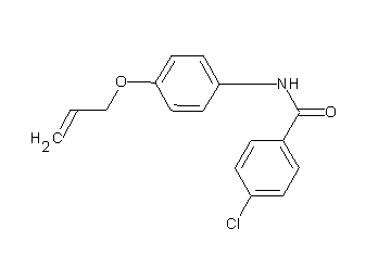 N-[4-(allyloxy)phenyl]-4-chlorobenzamide