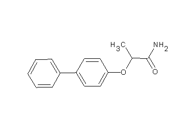2-(4-biphenylyloxy)propanamide