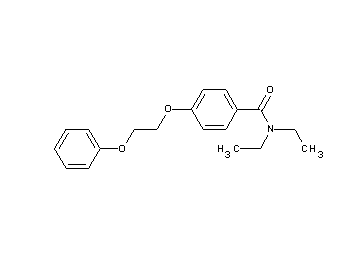 N,N-diethyl-4-(2-phenoxyethoxy)benzamide N,N-diethyl-4-(2-phenoxyethoxy)benzamide