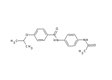 N-[4-(acetylamino)phenyl]-4-isopropoxybenzamide