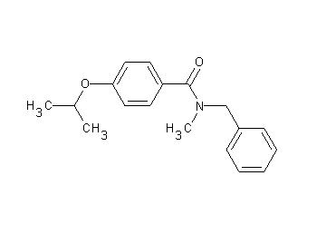 N-benzyl-4-isopropoxy-N-methylbenzamide