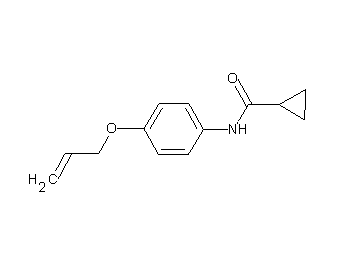 N-[4-(allyloxy)phenyl]cyclopropanecarboxamide