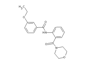 3-ethoxy-N-[2-(4-morpholinylcarbonyl)phenyl]benzamide