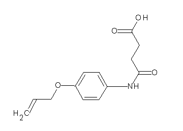 4-{[4-(allyloxy)phenyl]amino}-4-oxobutanoic acid