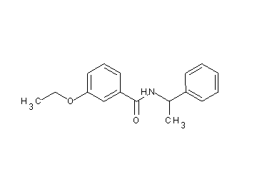 3-ethoxy-N-(1-phenylethyl)benzamide