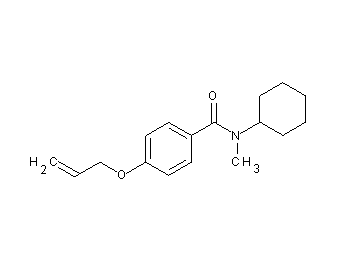 4-(allyloxy)-N-cyclohexyl-N-methylbenzamide - Click Image to Close